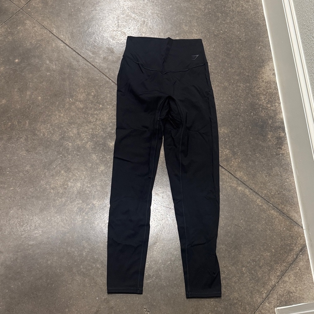 Black gymshark High-Waisted Leggings